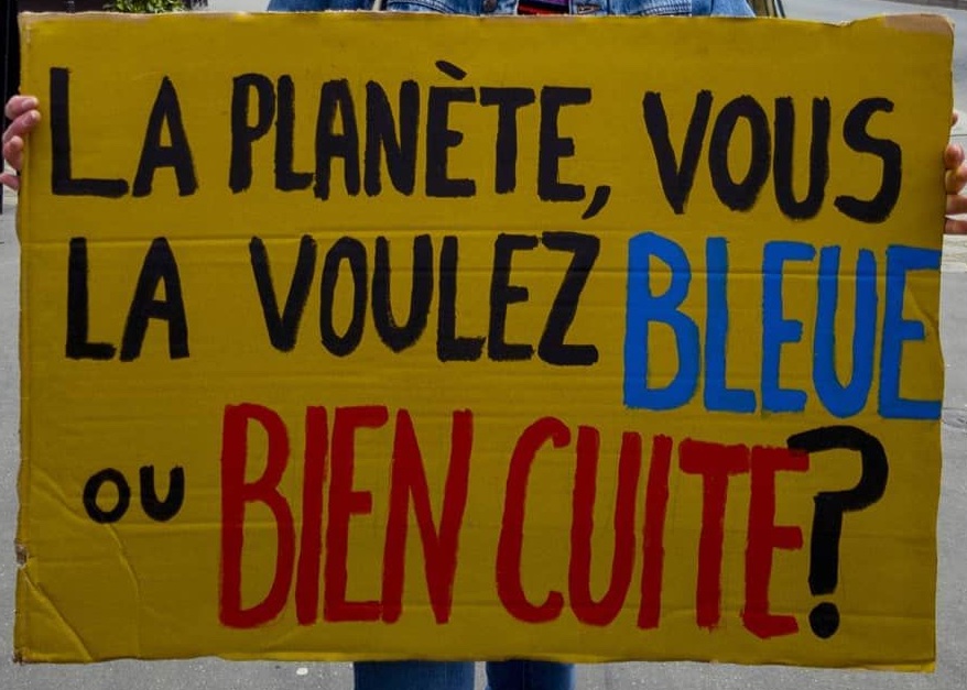 Le changement climatique et moi!